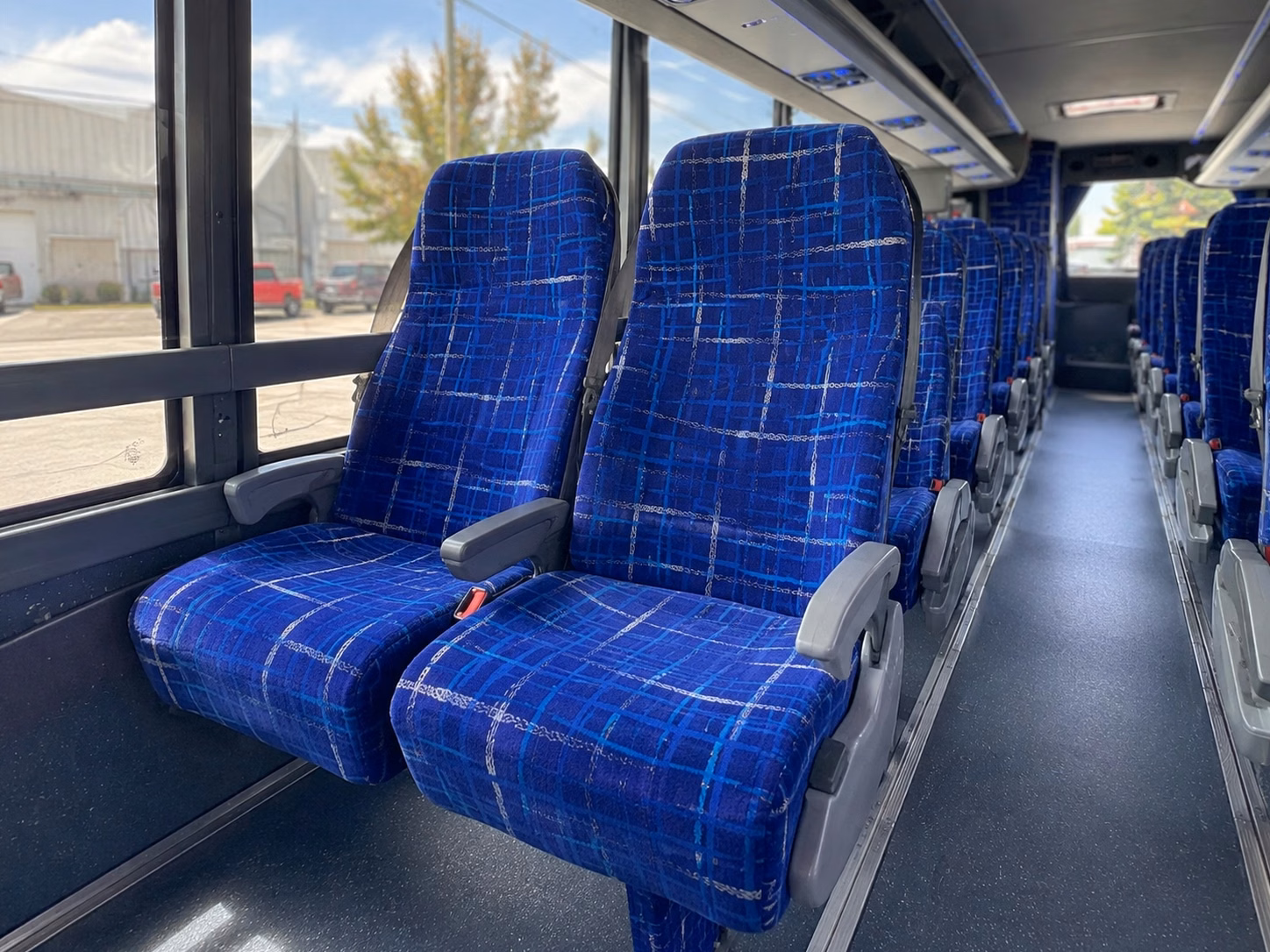 game day bus rentals for broncos fans heading to empower field at mile high