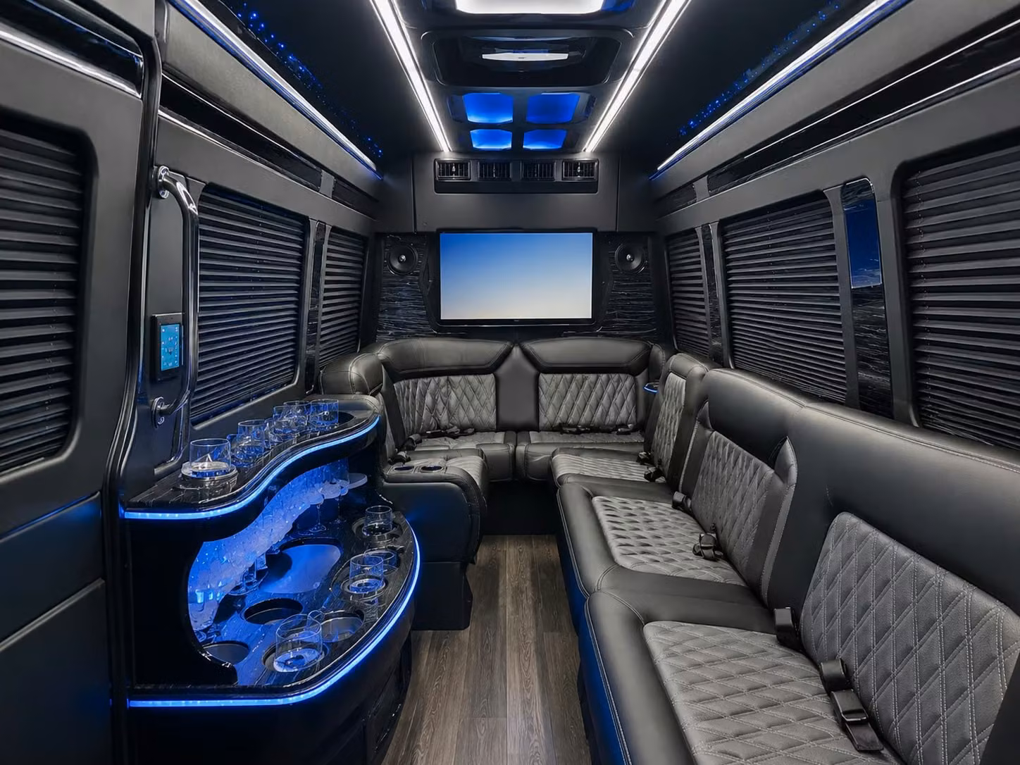 sprinter limousine inside
