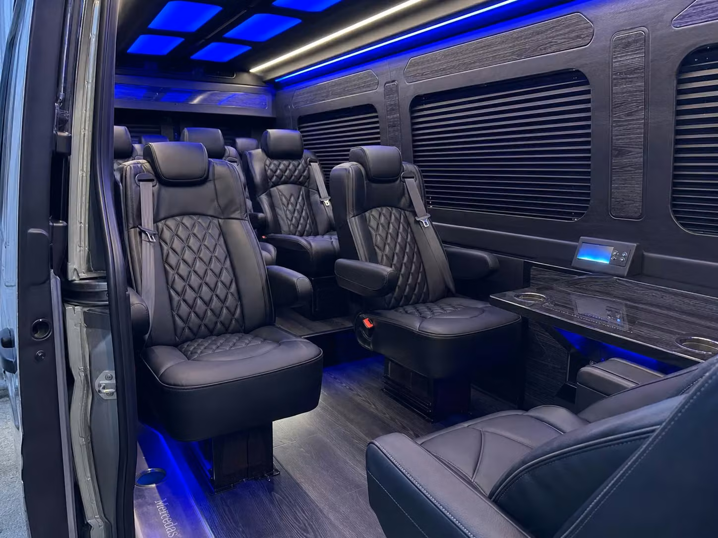 sprinter van transportation for groups and events across aurora