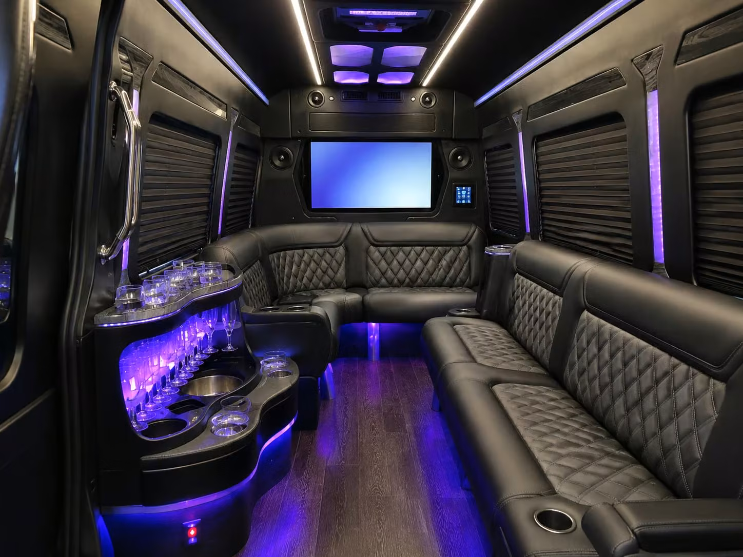 your aurora prom group deserves a bus that matches the night